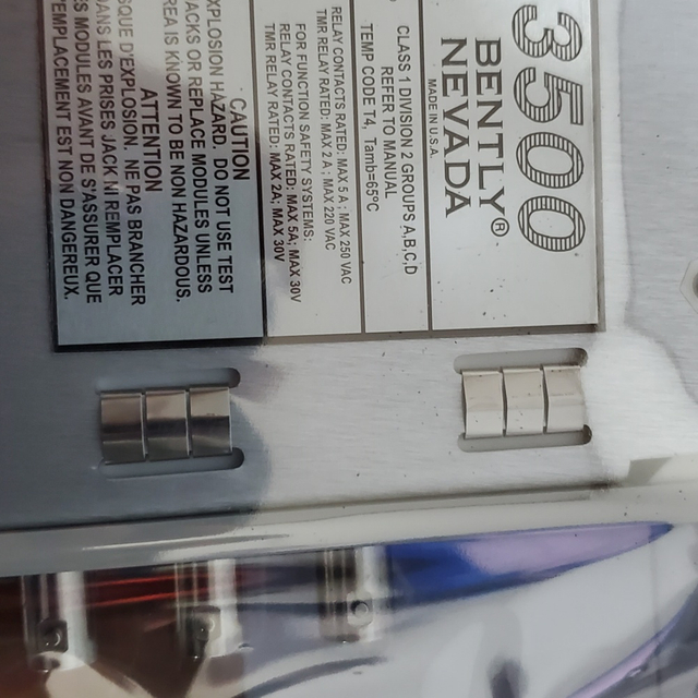 Bally Nevada/Монитор переменных процесса/3500/3500/61-01-00-00/3500/62-01-00-00