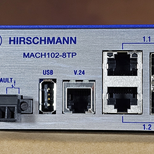 Коммуникационный модуль Hirschmann MM2-4TX1/модульный рельсовый коммутатор Hirschmann MS20-0800SAAEHC