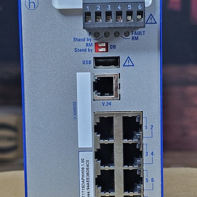 Выключатель Hirschmann для монтажа в стойку MS4128-L3P ATEX