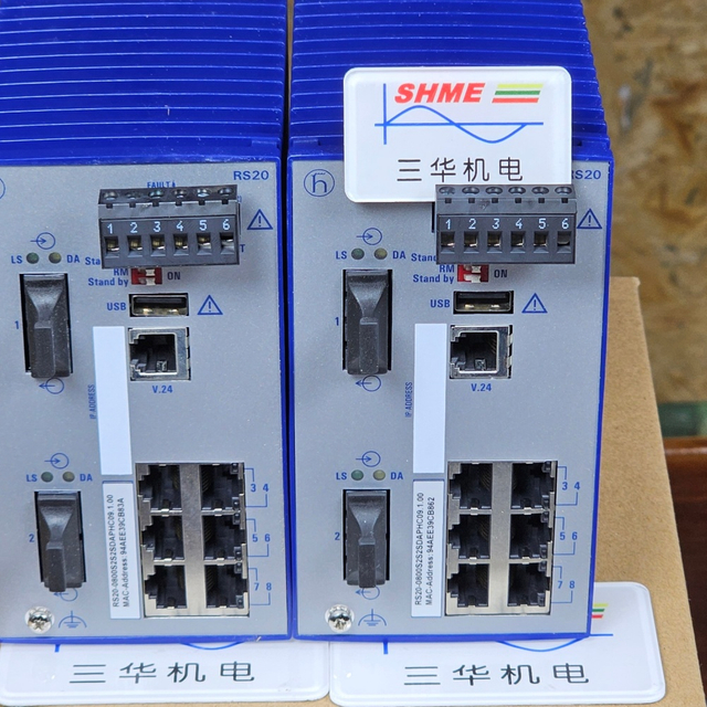 Выключатель Hirschmann для монтажа в стойку MM3-4FXS2;MM20-Z6Z6Z6Z6SAHH