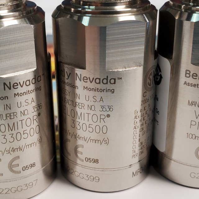 Бентли Невада/3-проводной акселерометр/3300/3300/26-02-00/330400-05-00-00-00